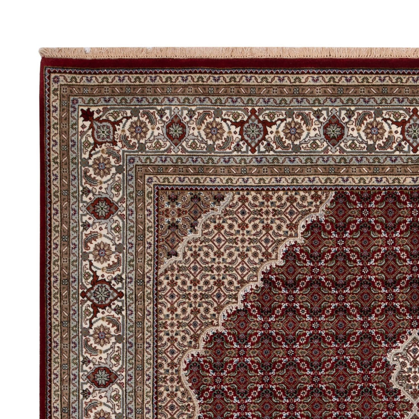 Indo Tabriz Mattan 257x202cm - Oriental Carpet