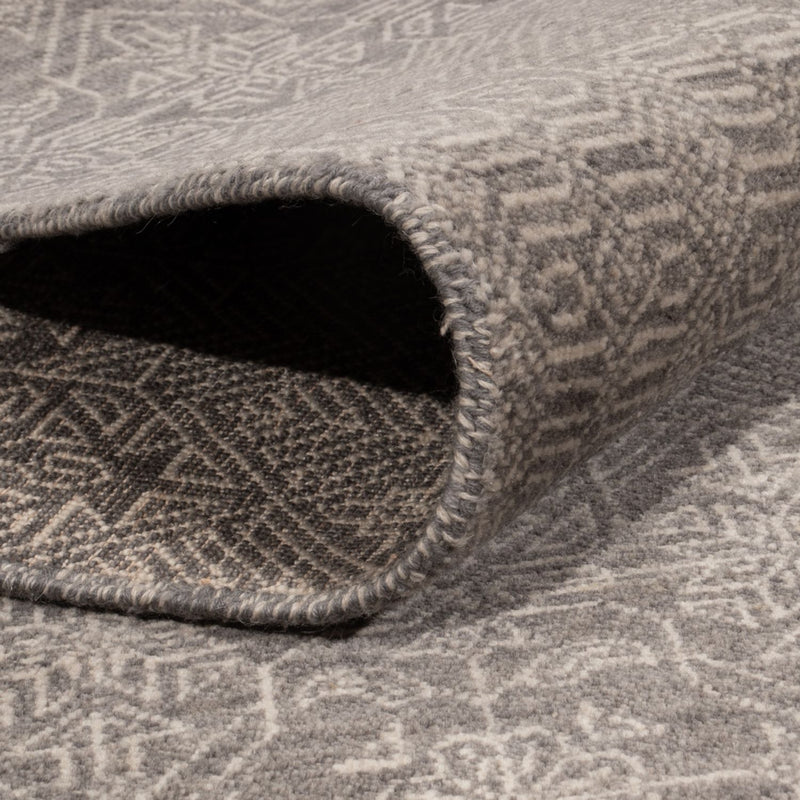 Designermatta - 302 x 244 cm - grått