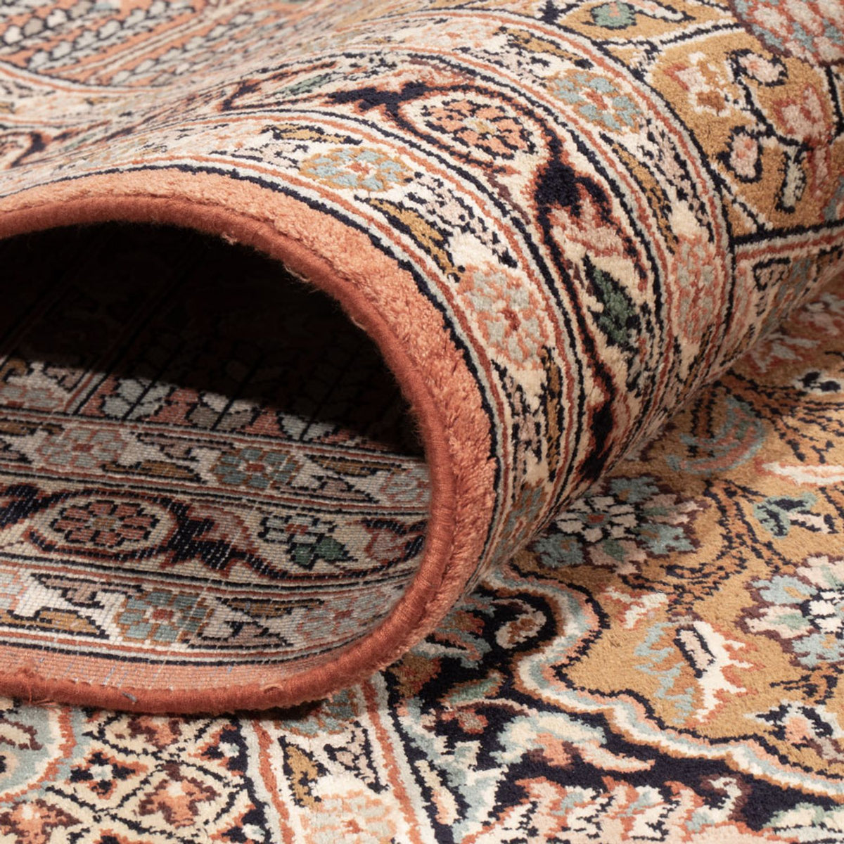 Sidenmatta - Kashmir Silk - 307 x 250 cm - flerfärgad