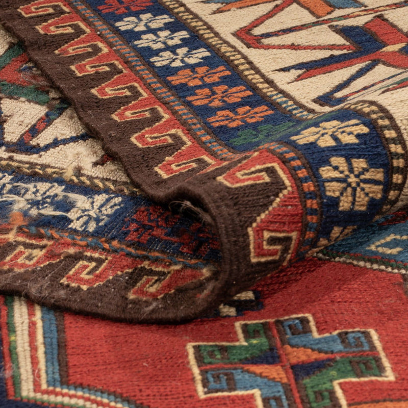 Kelim Carpet - orientalisk matta - Soumak - 281 x 203 cm - röd