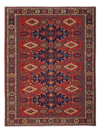 Kelim Carpet - orientalisk matta - Soumak - 318 x 241 cm - röd