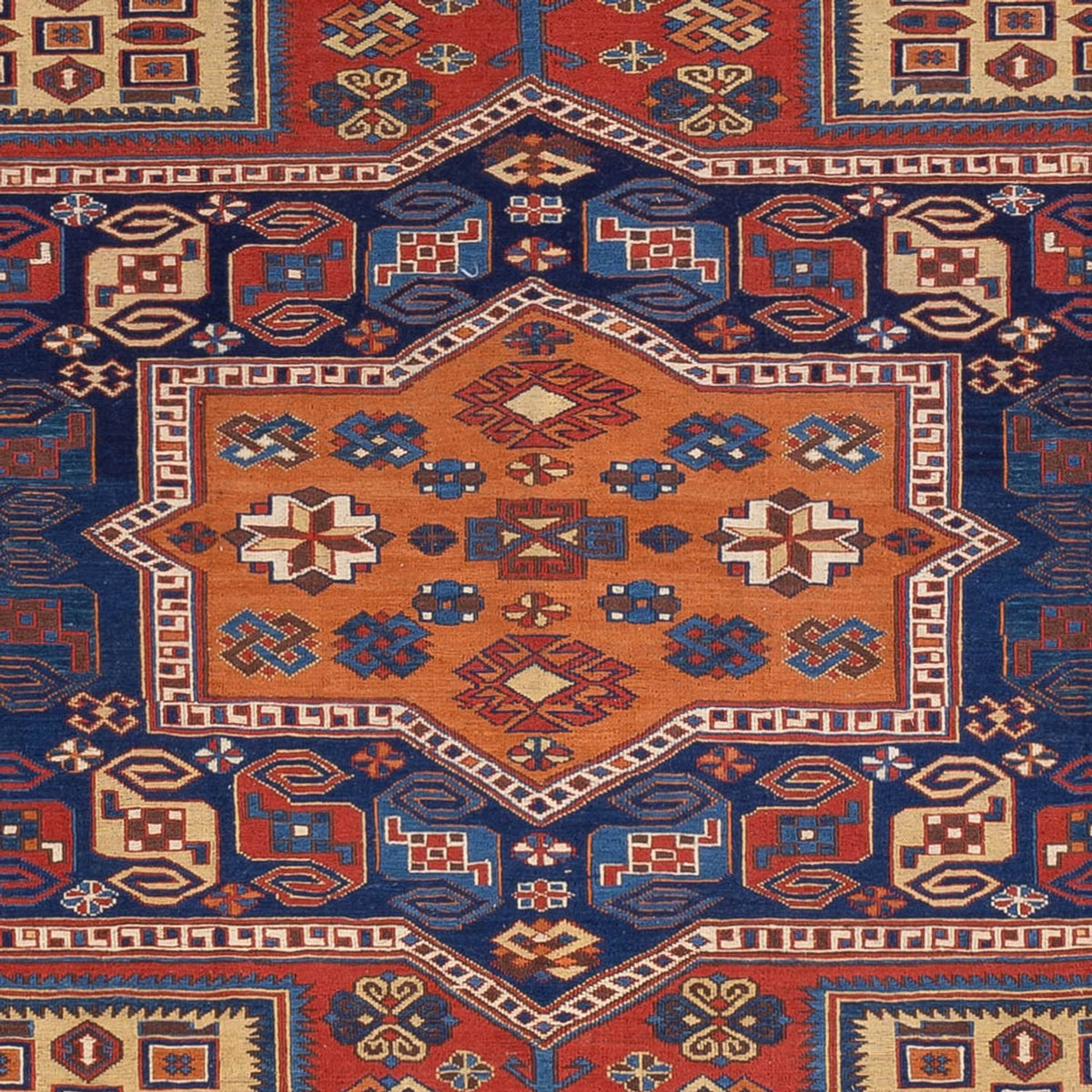 Kelim Carpet - orientalisk matta - Soumak - 323 x 236 cm - röd