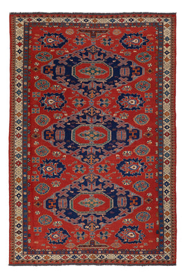 Kelim Carpet - orientalisk matta - Soumak - 263 x 178 cm - röd
