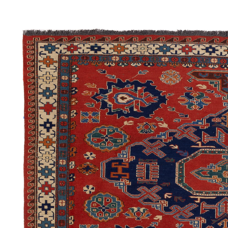 Kelim Carpet - orientalisk matta - Soumak - 263 x 178 cm - röd