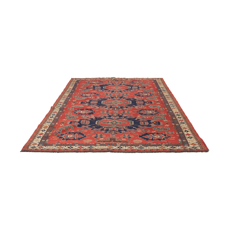 Kelim Carpet - orientalisk matta - Soumak - 263 x 178 cm - röd