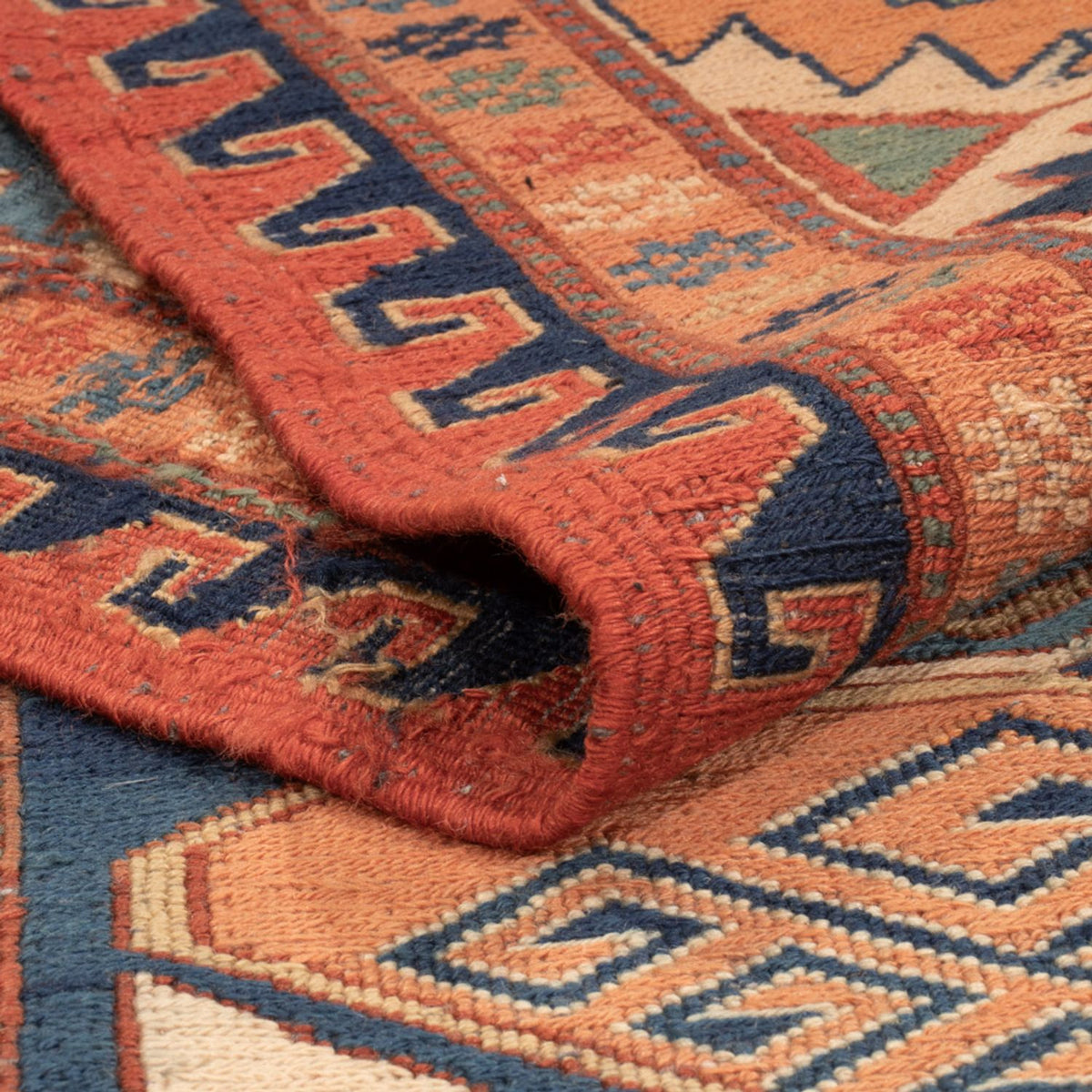 Kelim Carpet - orientalisk matta - Soumak - 272 x 205 cm - flerfärgad