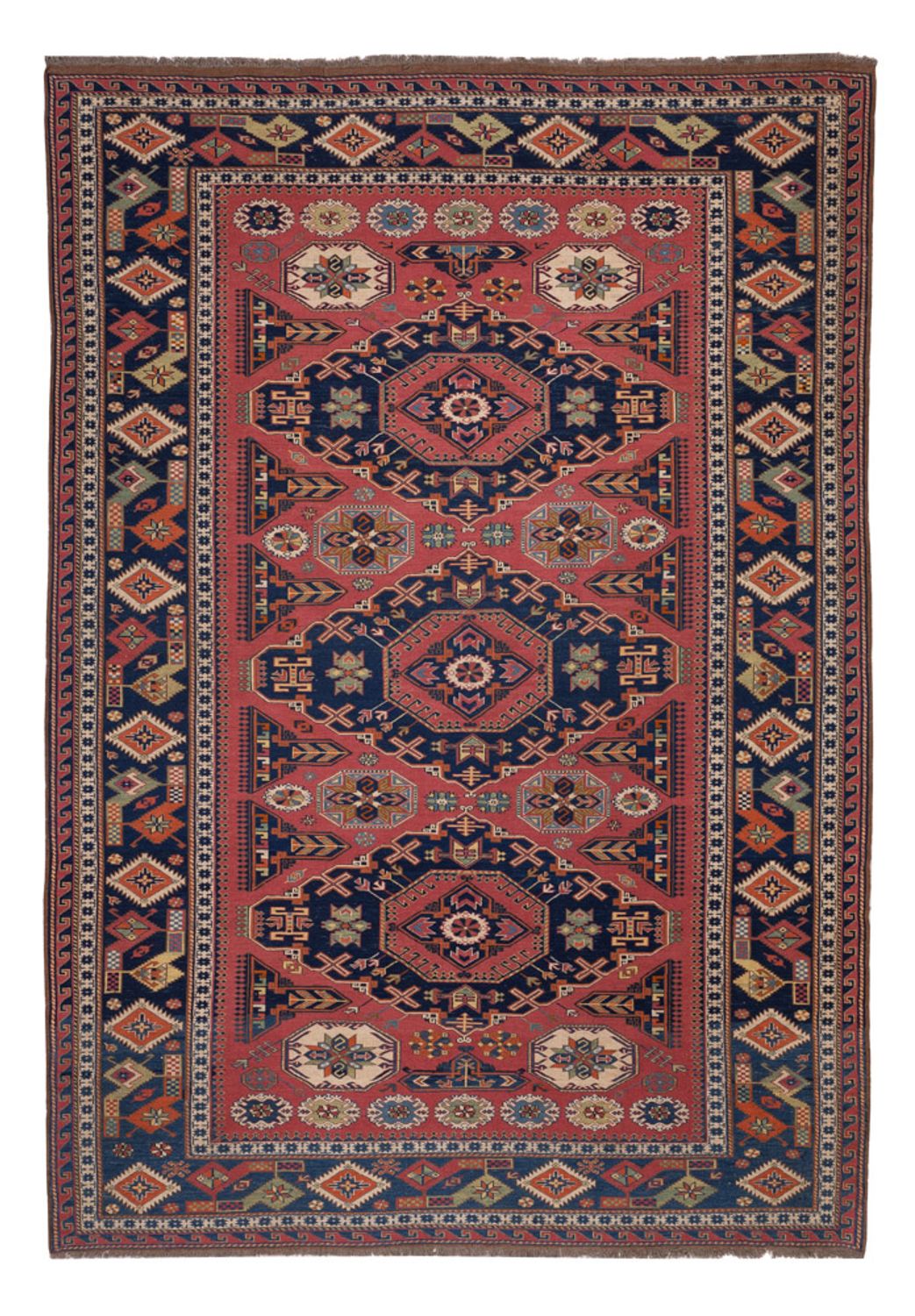 Kelim Carpet - orientalisk matta - Soumak - 297 x 210 cm - rost