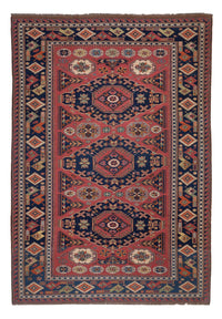 Kelim Carpet - orientalisk matta - Soumak - 297 x 210 cm - rost