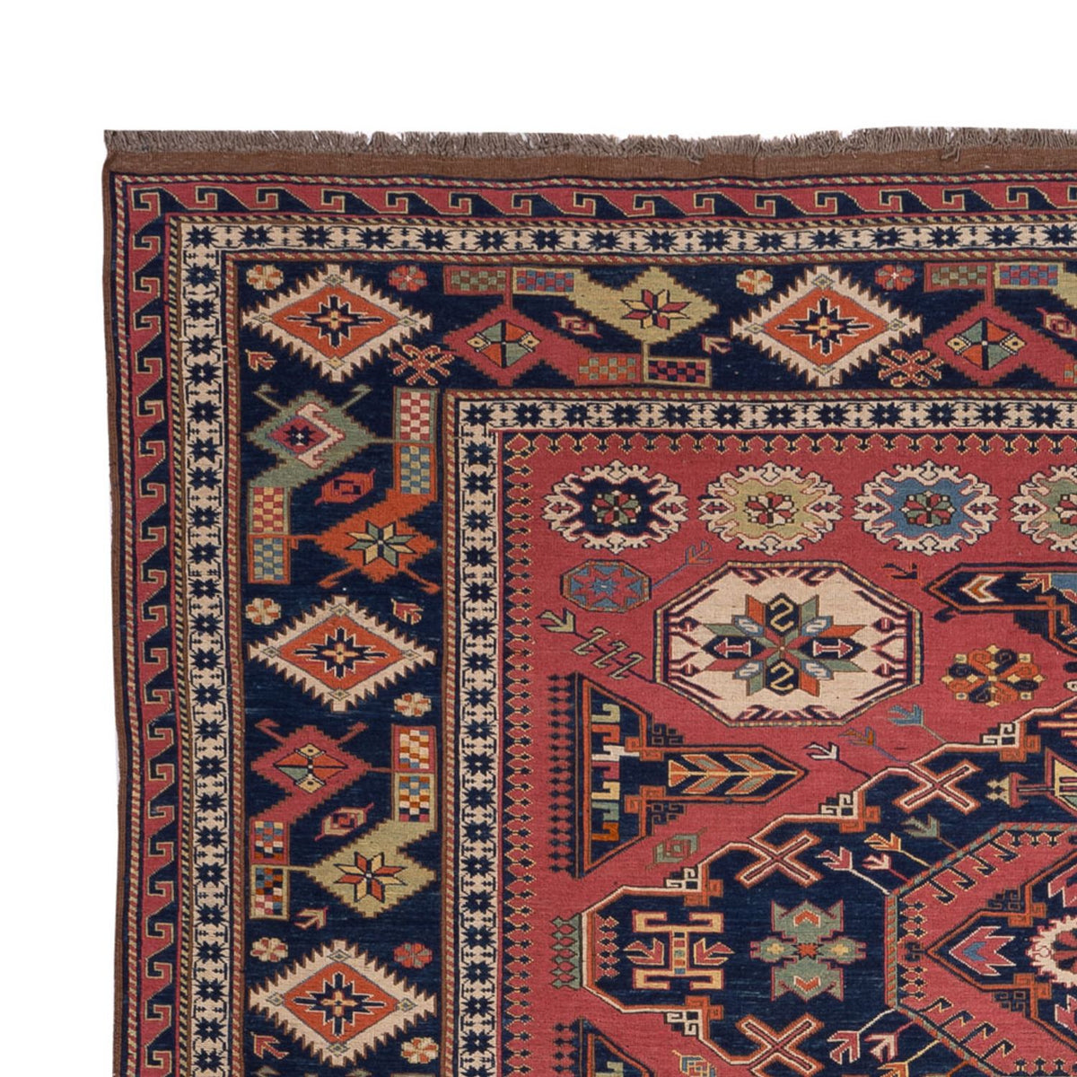 Kelim Carpet - orientalisk matta - Soumak - 297 x 210 cm - rost