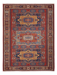 Kelim Carpet - orientalisk matta - Soumak - 329 x 256 cm - röd