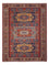 Kelim Carpet - orientalisk matta - Soumak - 329 x 256 cm - röd
