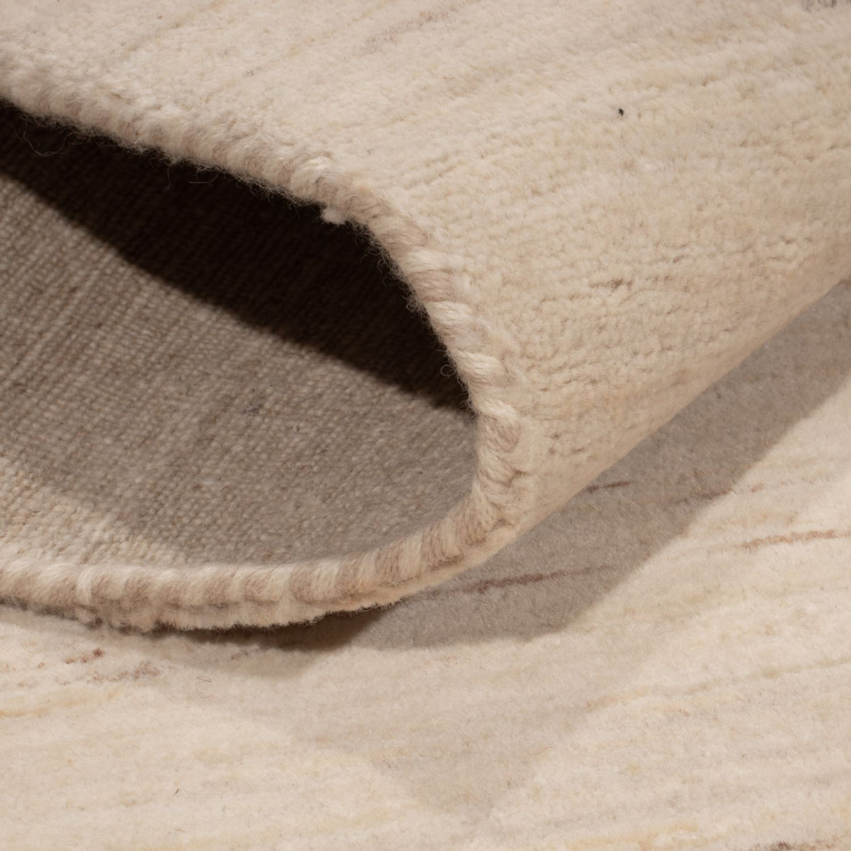 Gabbeh-mattan - Loribaft Indus - 152 x 104 cm - grädde