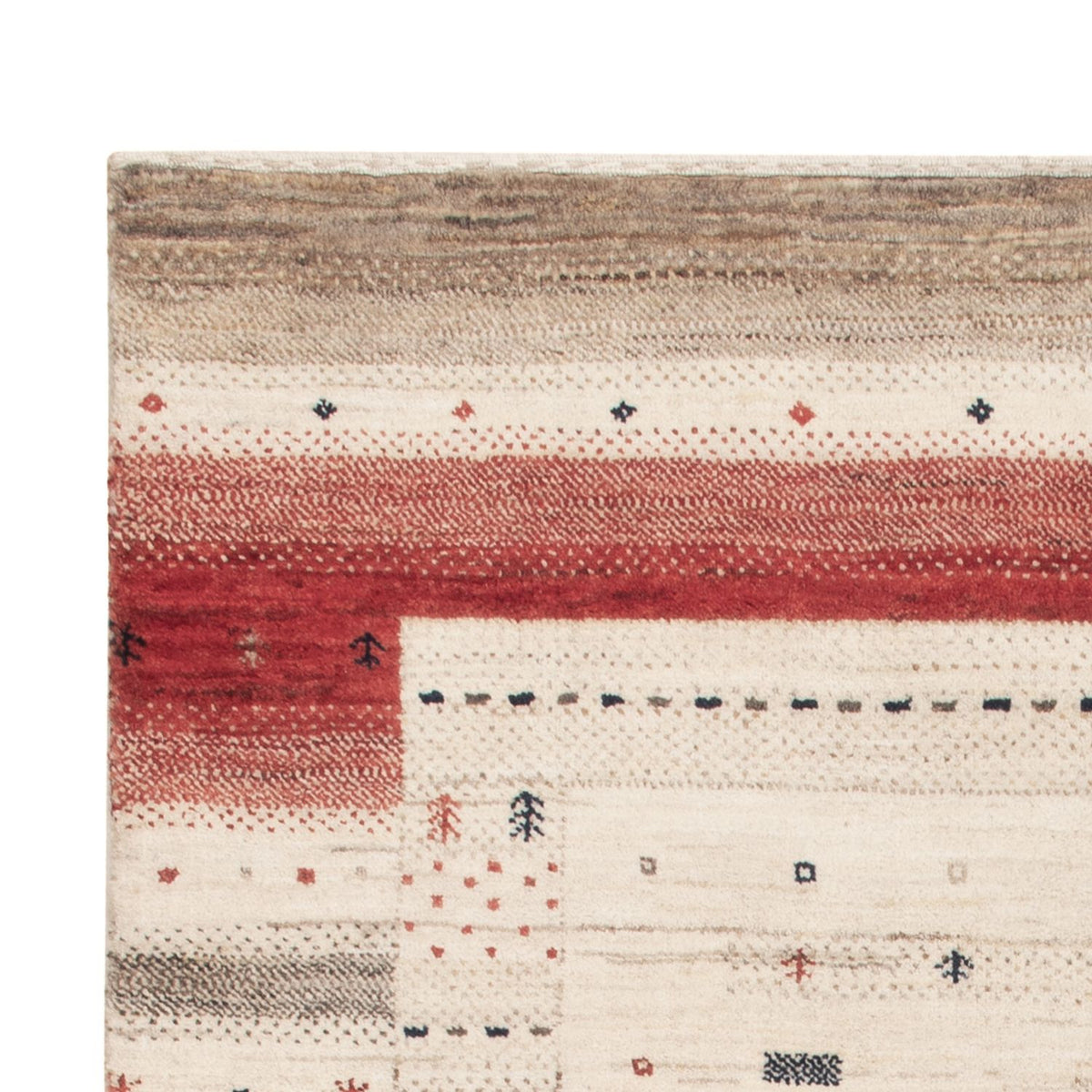 Gabbeh-mattan - Loribaft Indus - 155 x 102 cm - beige