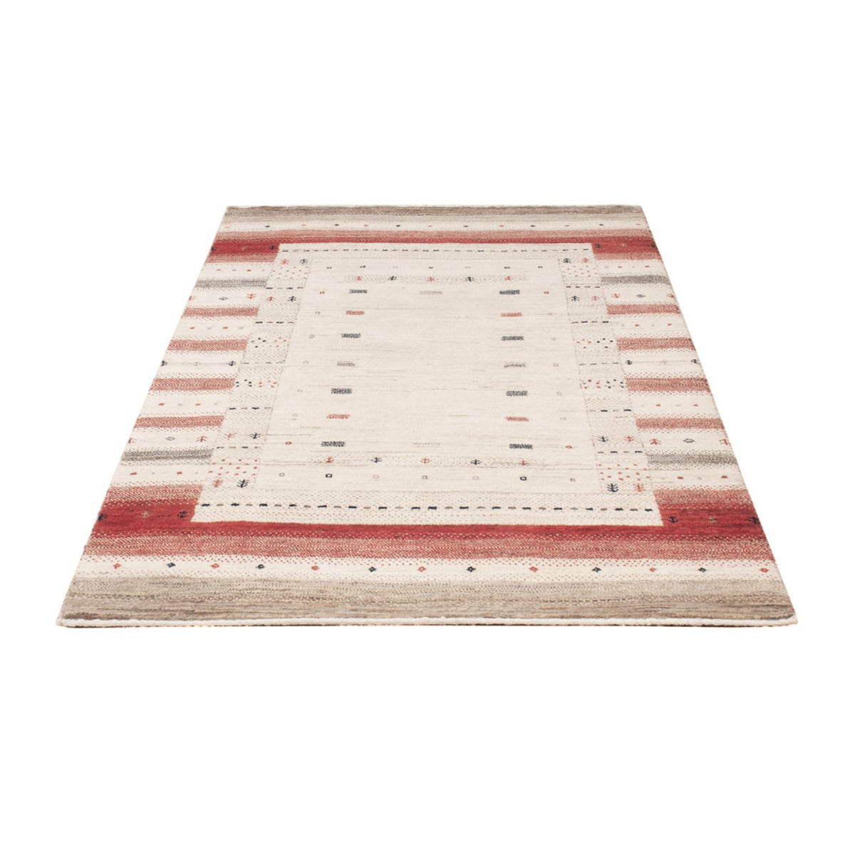 Gabbeh-mattan - Loribaft Indus - 155 x 102 cm - beige