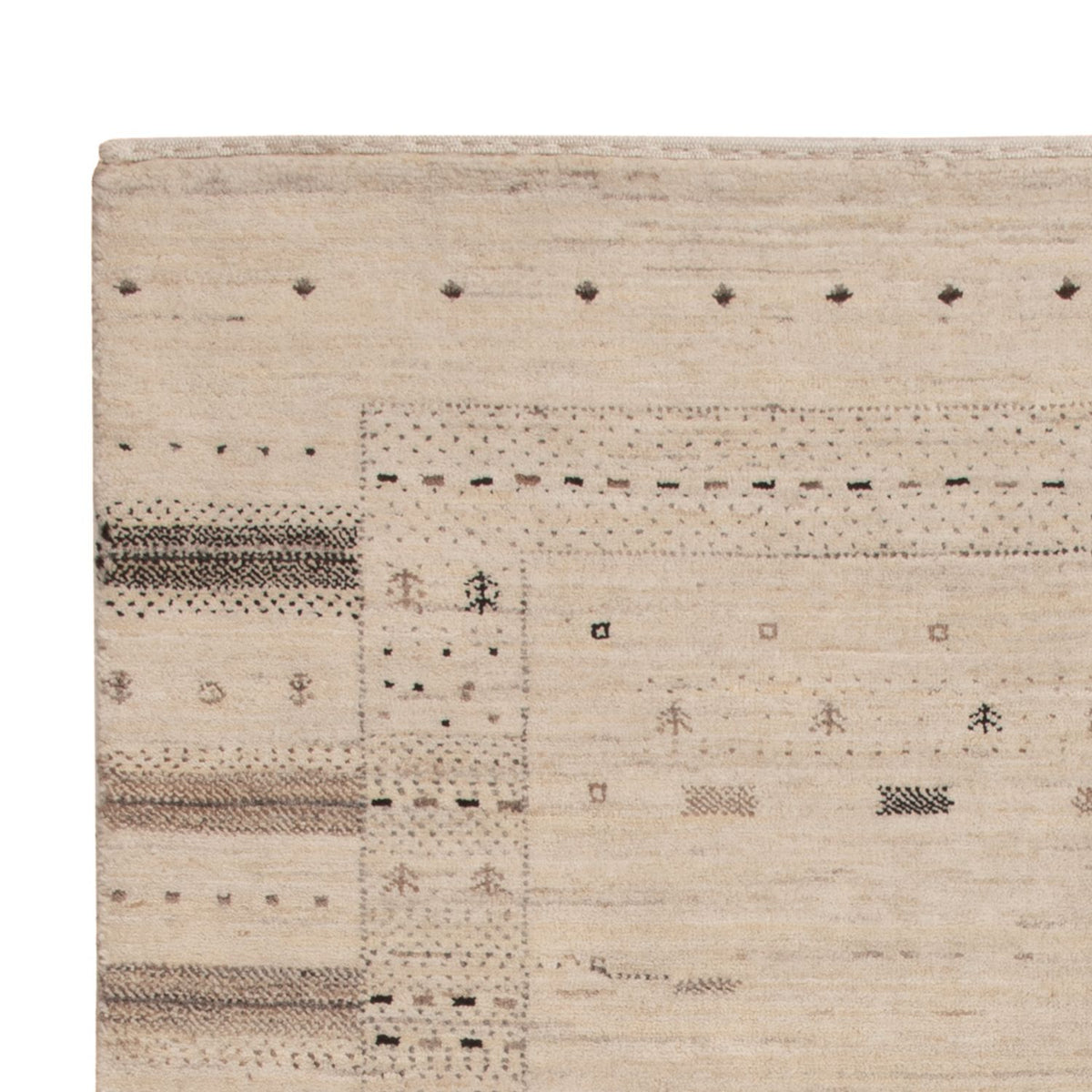 Gabbeh-mattan - Loribaft Indus - 153 x 108 cm - beige