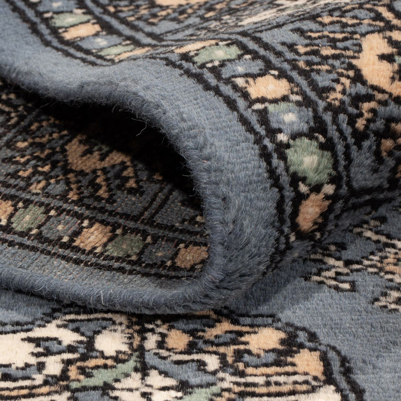 Pakistanska mattan - 160 x 96 cm - ljusblå