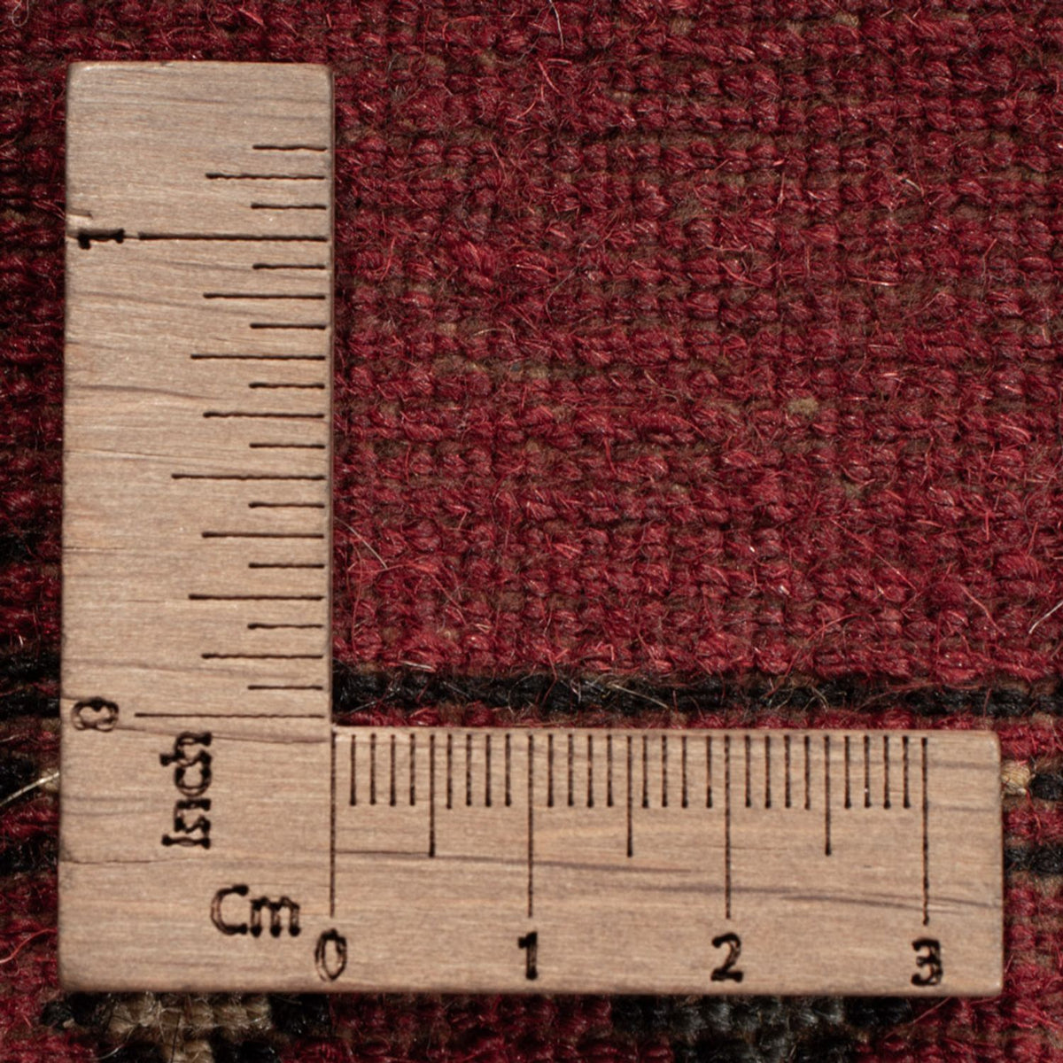 Pakistanska mattan - 90 x 61 cm - röd