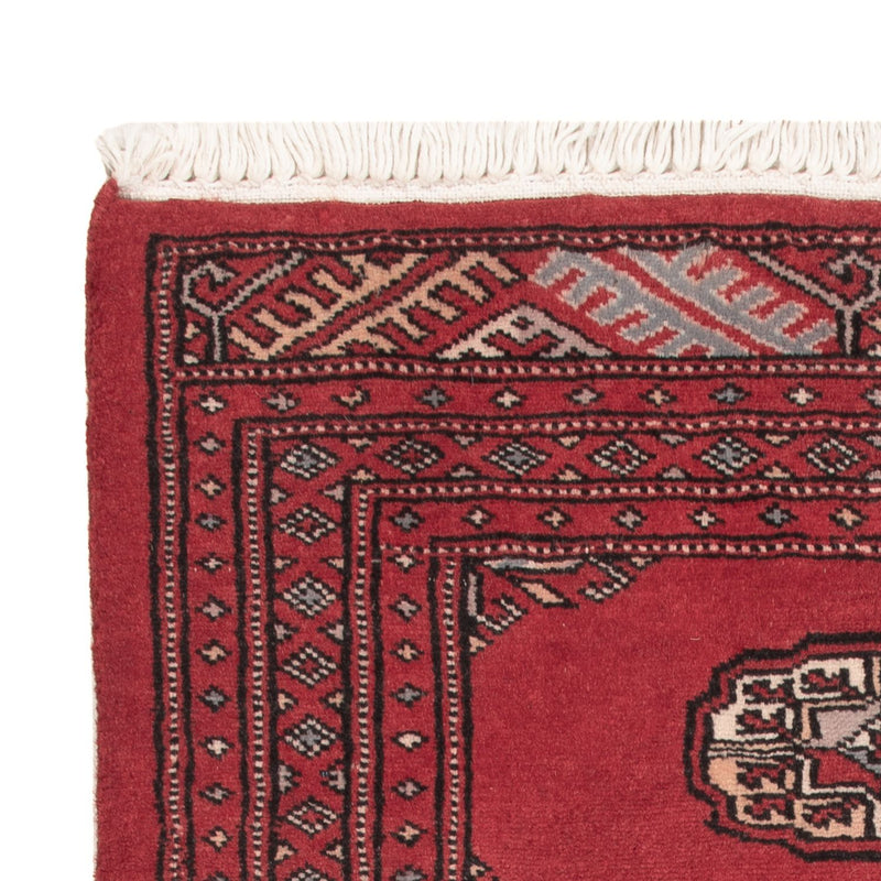 Pakistanska mattan - 89 x 63 cm - röd