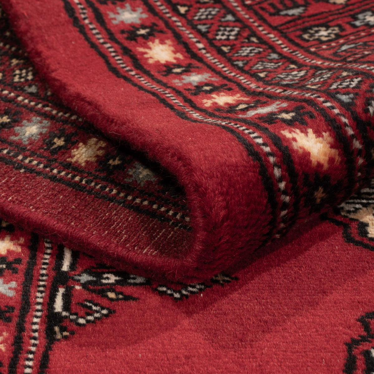 Pakistanska mattan - 144 x 93 cm - röd