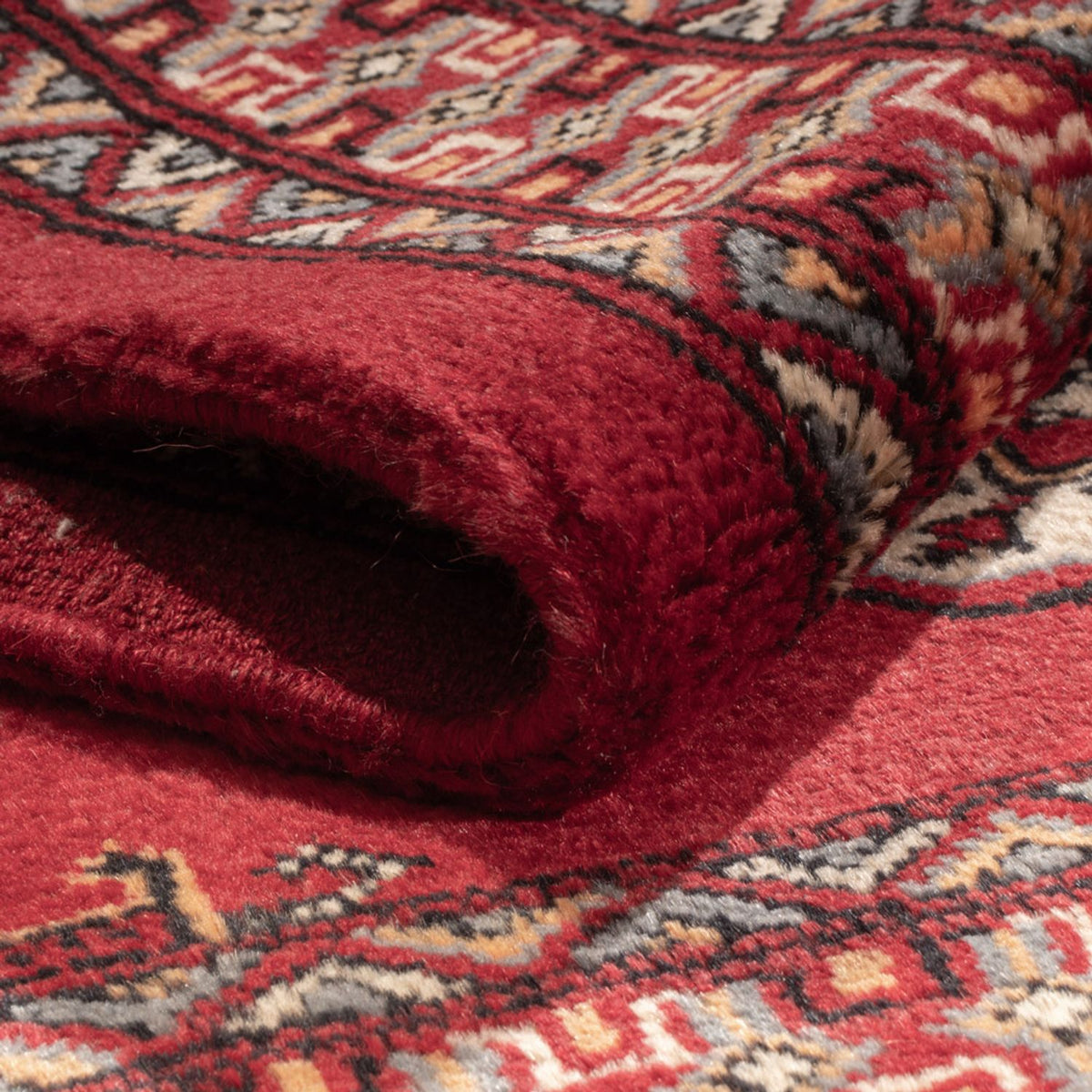 Pakistanska mattan - 129 x 83 cm - röd