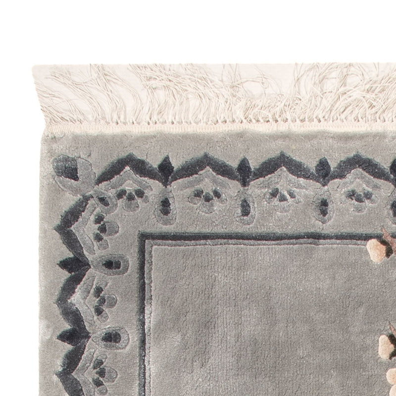 Silk matta - China Silk - 124 x 60 cm - silver