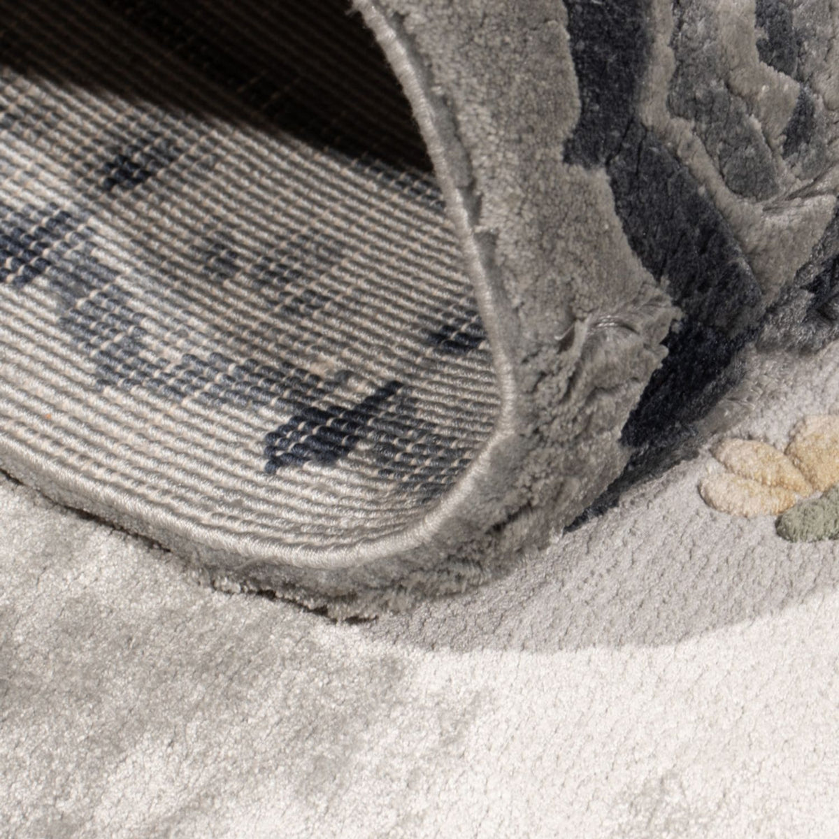 Silk matta - China Silk - 124 x 60 cm - silver