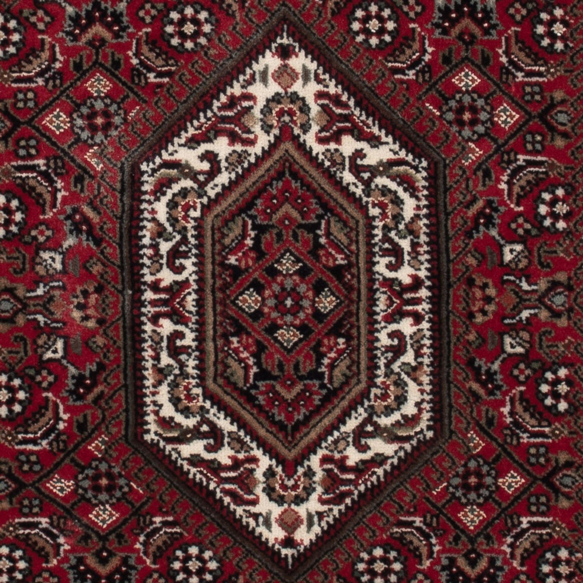 Orientaliska mattor - Bijar - Indus - 141 x 73 cm - mörk beige