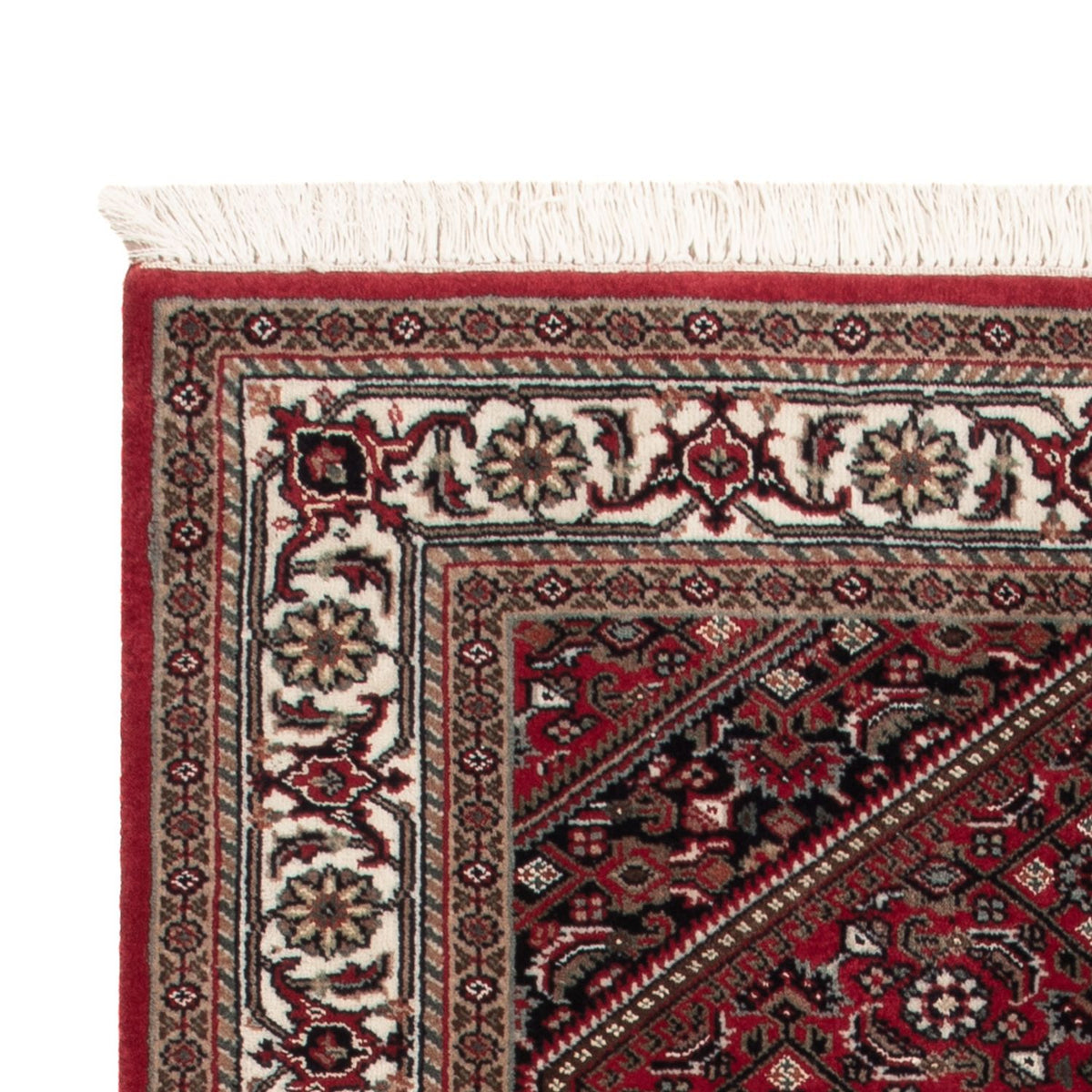 Orientaliska mattor - Bijar - Indus - 141 x 73 cm - mörk beige