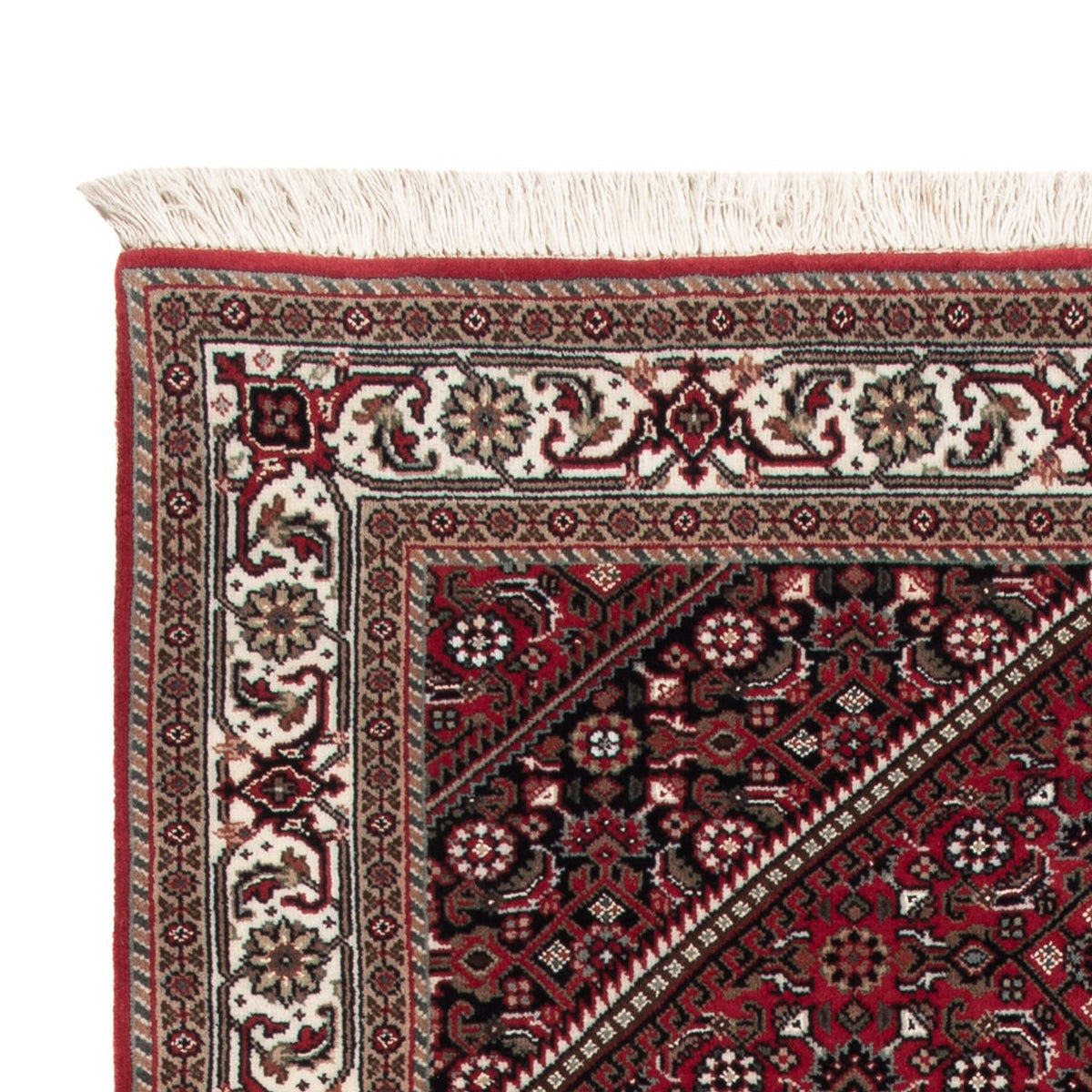 Orientaliska mattor - Bijar - Indus - 159 x 91 cm - mörk beige