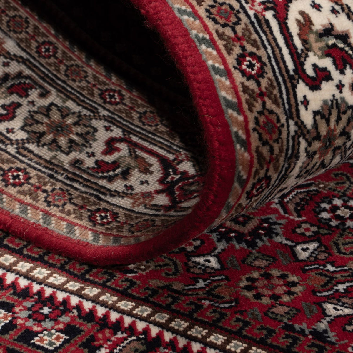 Orientaliska mattor - Bijar - Indus - 159 x 91 cm - mörk beige