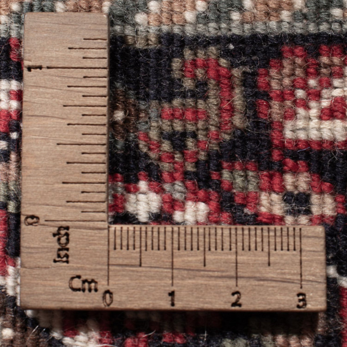 Orientaliska mattor - Bijar - Indus - 159 x 91 cm - mörk beige