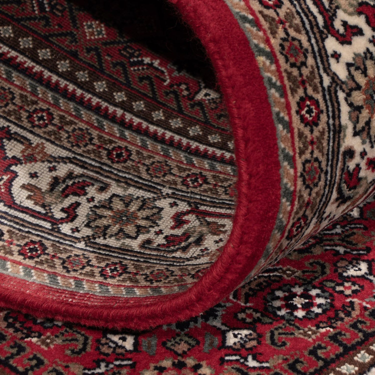 Orientaliska mattor - Bijar - Indus - 160 x 92 cm - mörk beige