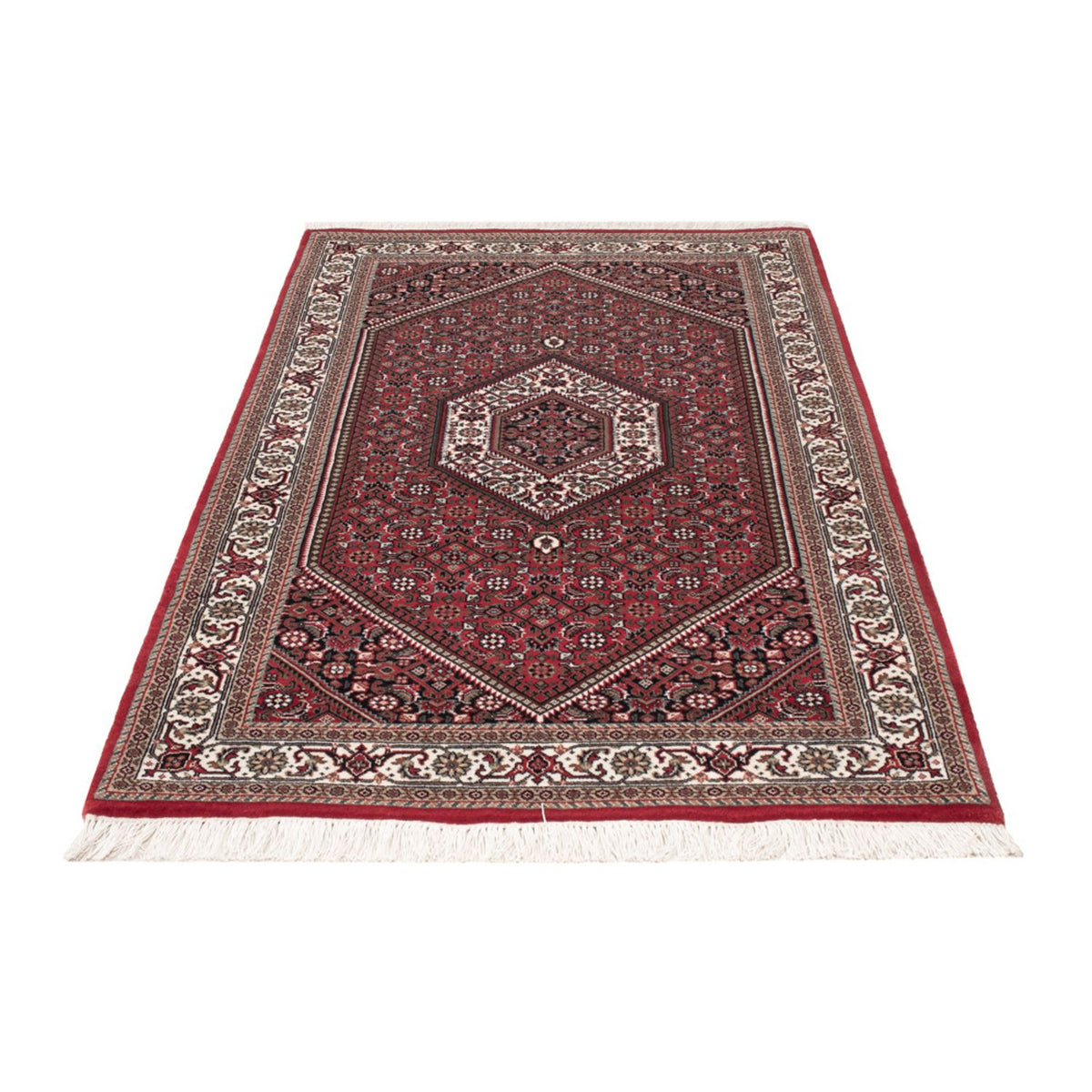 Orientaliska mattor - Bijar - Indus - 160 x 92 cm - mörk beige