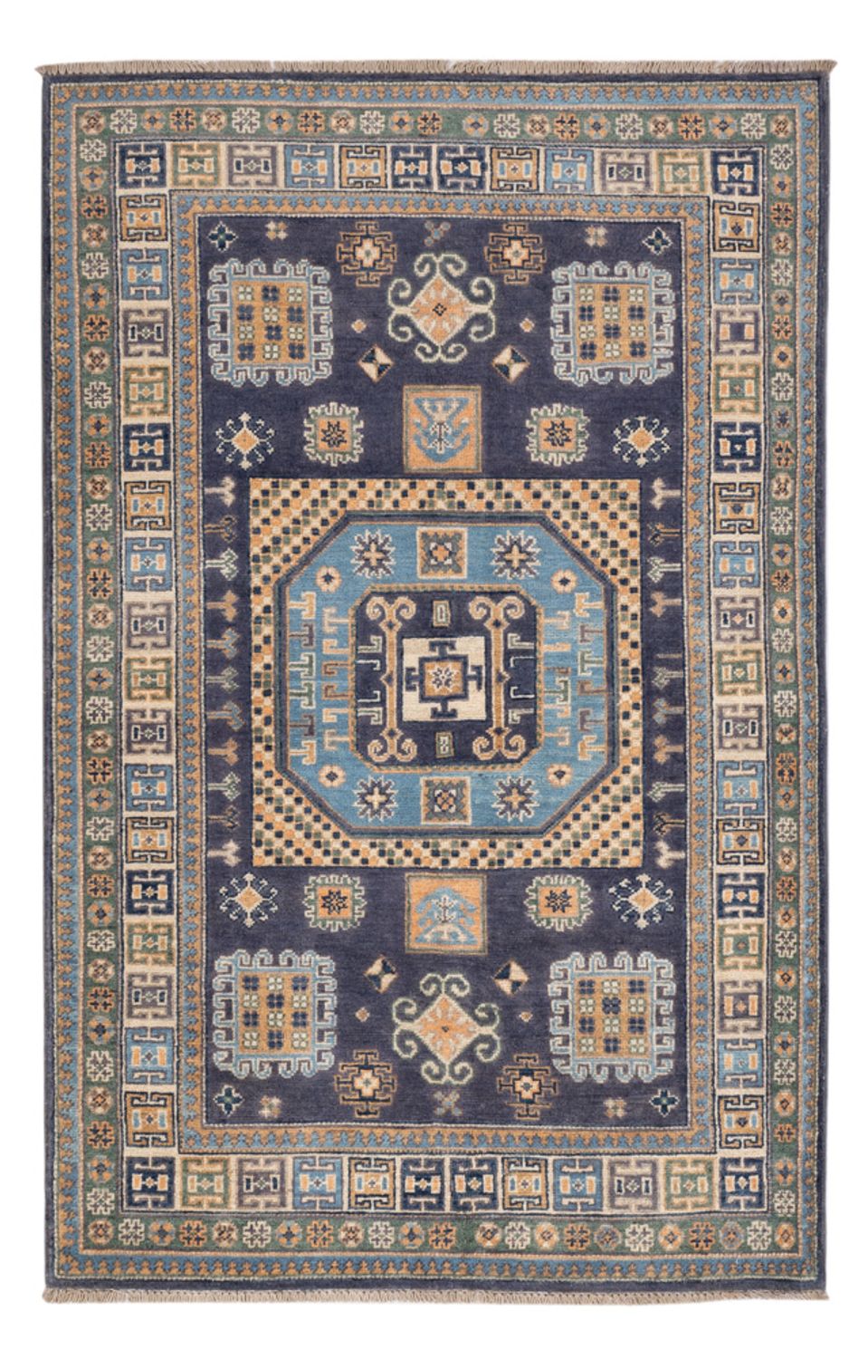 Ziegler Carpet - Kazak - 180 x 117 cm - mörkblå