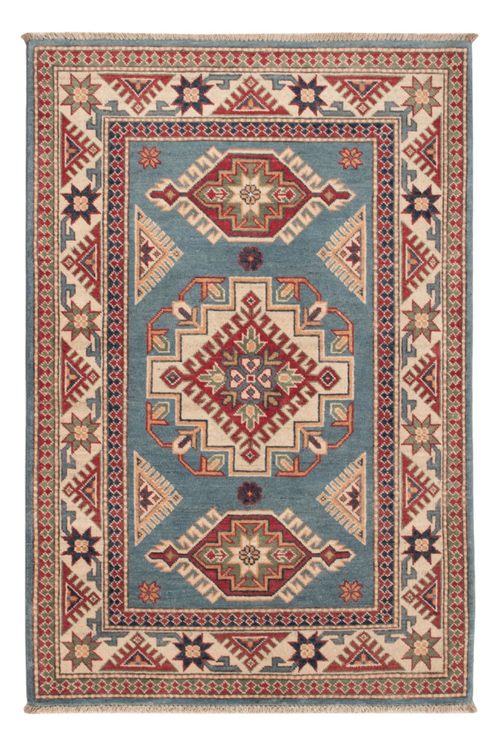 Ziegler Carpet - Kazak - 146 x 96 cm - ljusblå