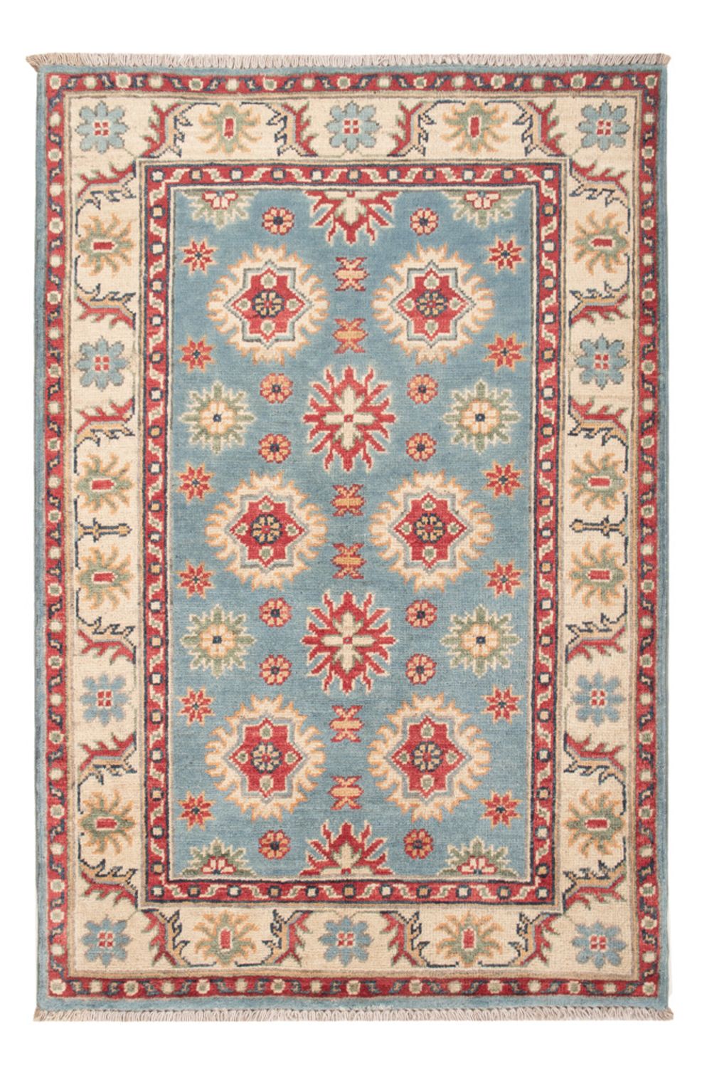 Ziegler Carpet - Kazak - 124 x 81 cm - ljusblå