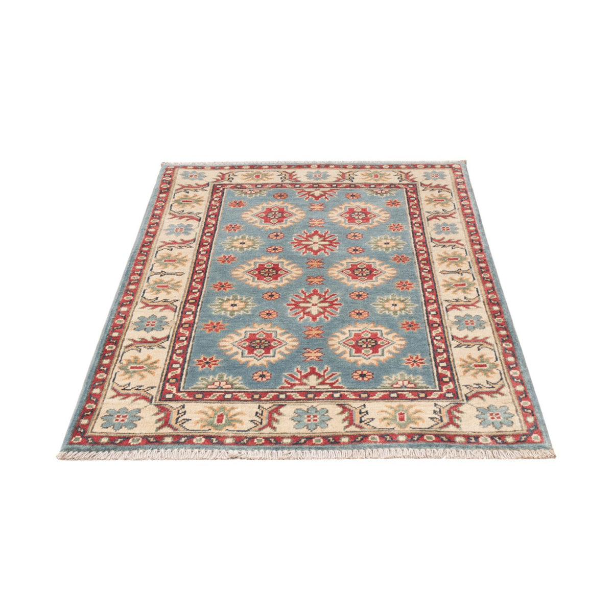 Ziegler Carpet - Kazak - 124 x 81 cm - ljusblå