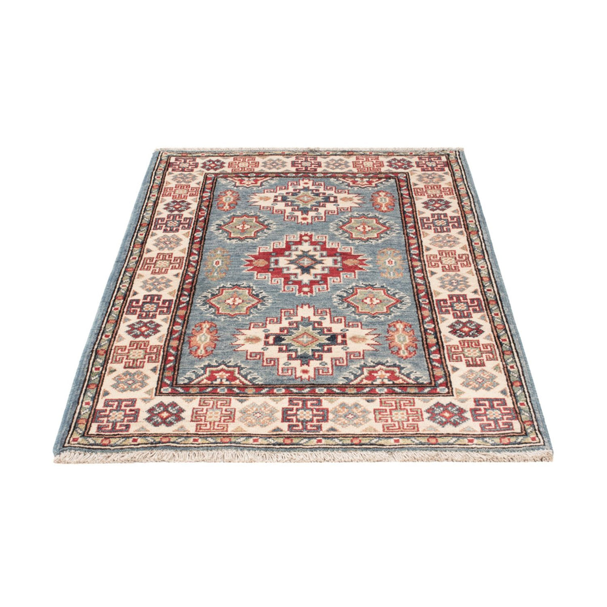 Ziegler Carpet - Kazak - 128 x 82 cm - ljusblå