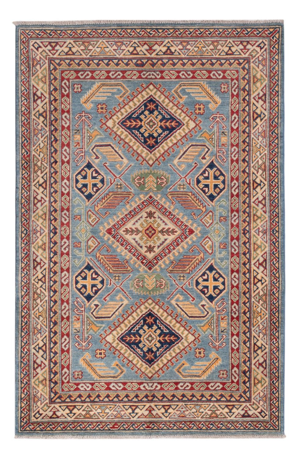 Ziegler Carpet - Kazak - 185 x 120 cm - ljusblå