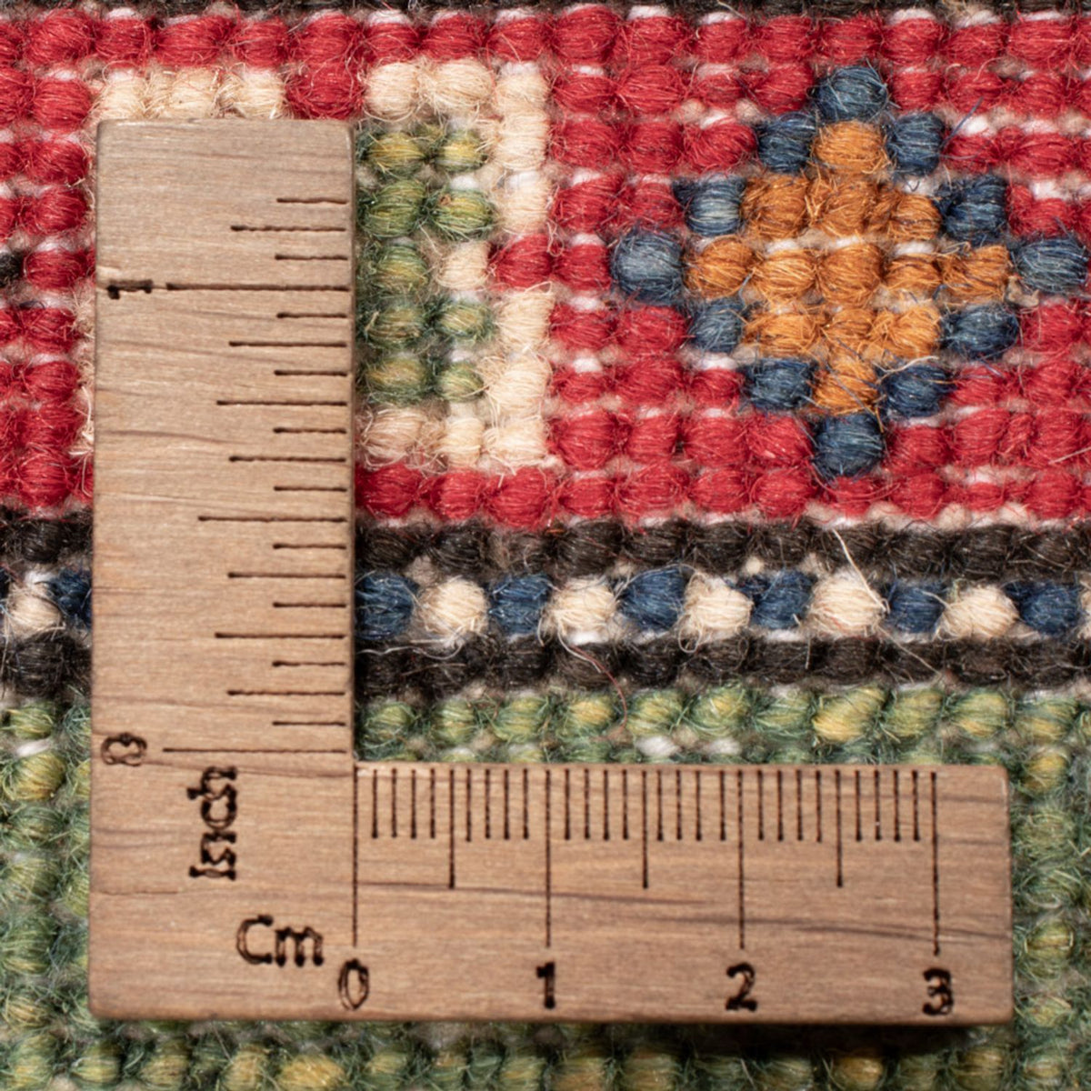 Ziegler Teppich - Kazak - 150 x 101 cm - grün