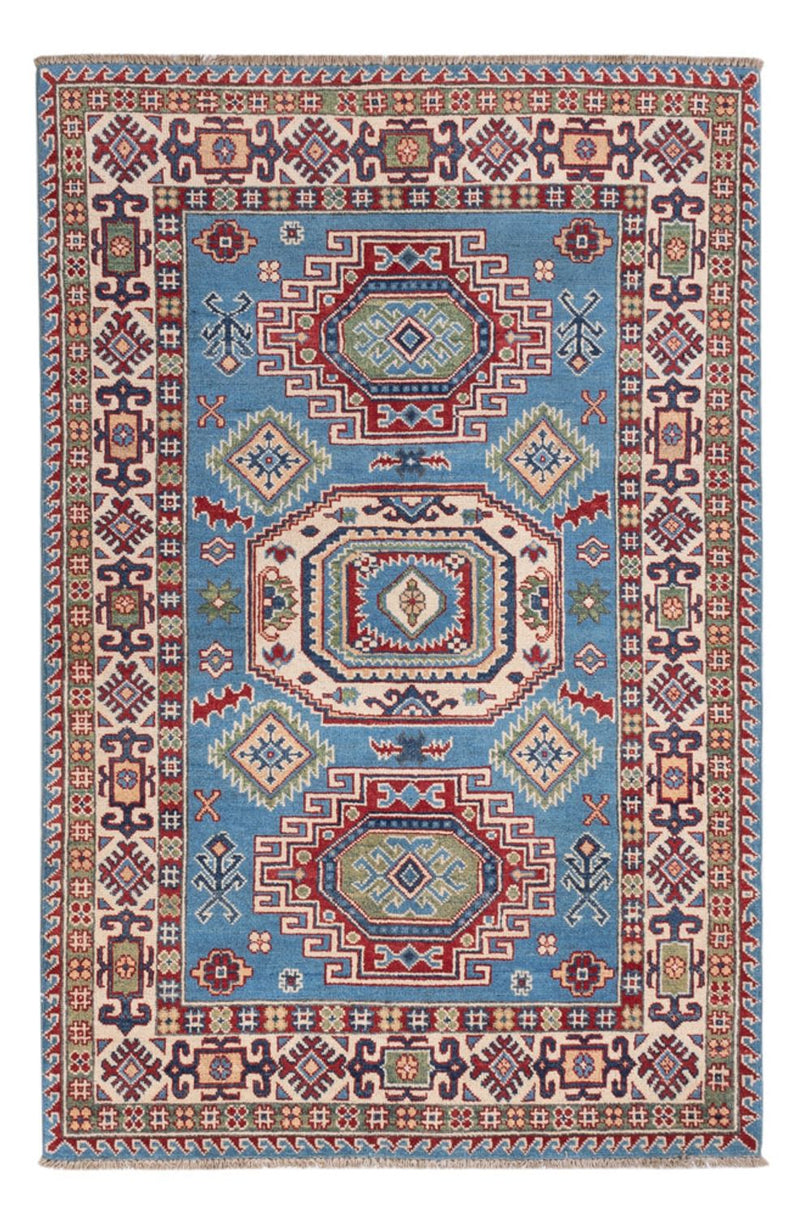 Ziegler Carpet - Kazak - 186 x 120 cm - ljusblå
