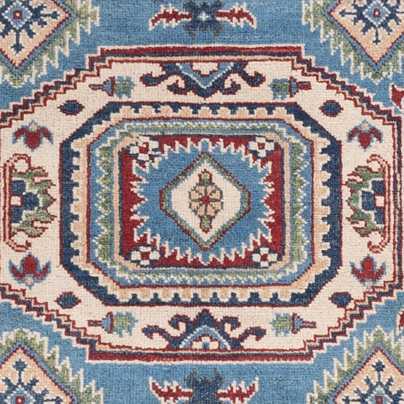 Ziegler Carpet - Kazak - 186 x 120 cm - ljusblå