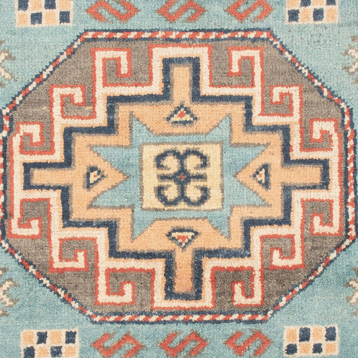 Ziegler Carpet - Kazak - 124 x 78 cm - ljusblå