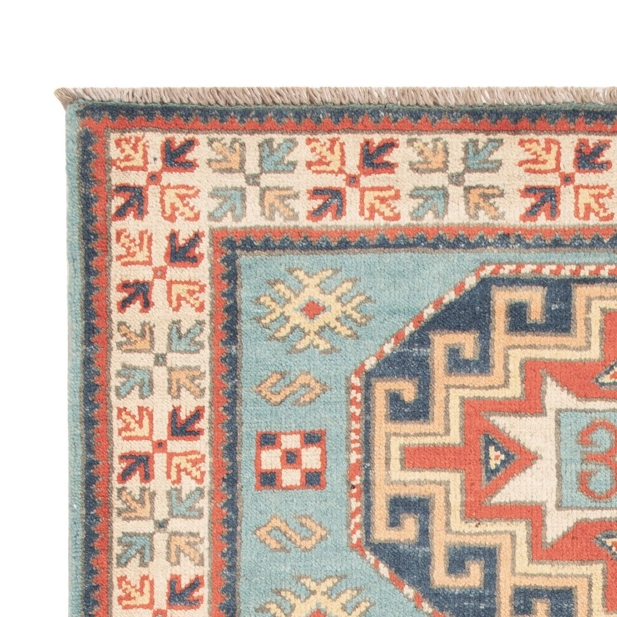 Ziegler Carpet - Kazak - 124 x 78 cm - ljusblå