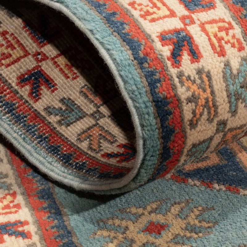 Ziegler Carpet - Kazak - 124 x 78 cm - ljusblå