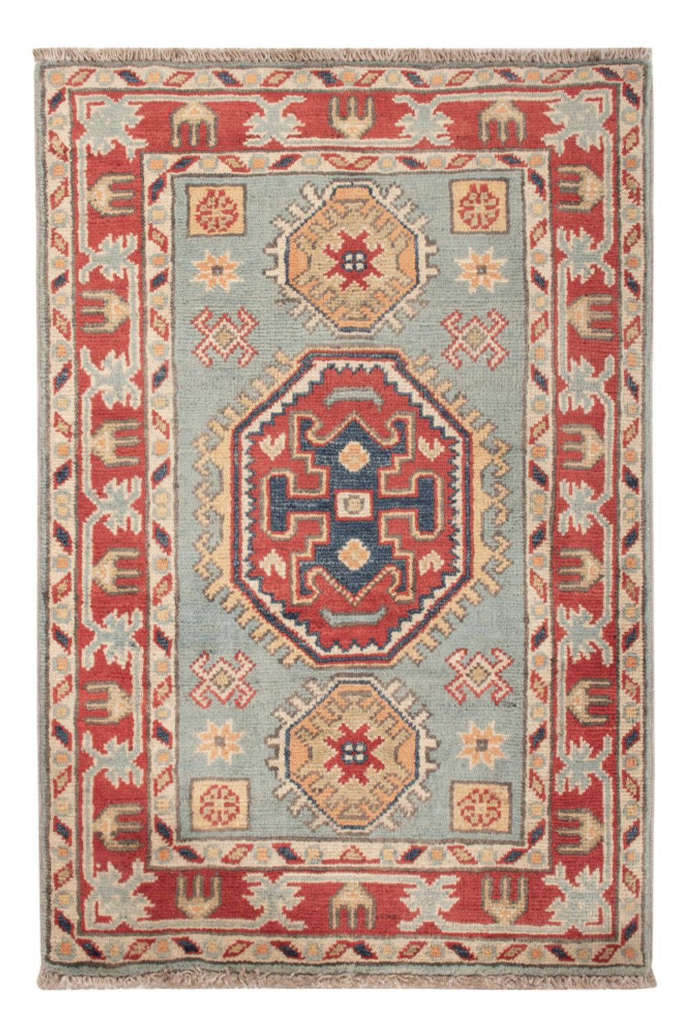Ziegler Carpet - Kazak - 87 x 58 cm - ljusblå