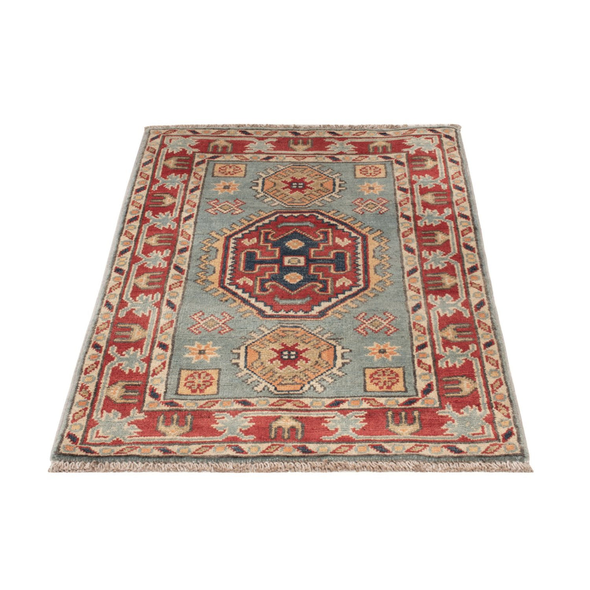 Ziegler Carpet - Kazak - 87 x 58 cm - ljusblå