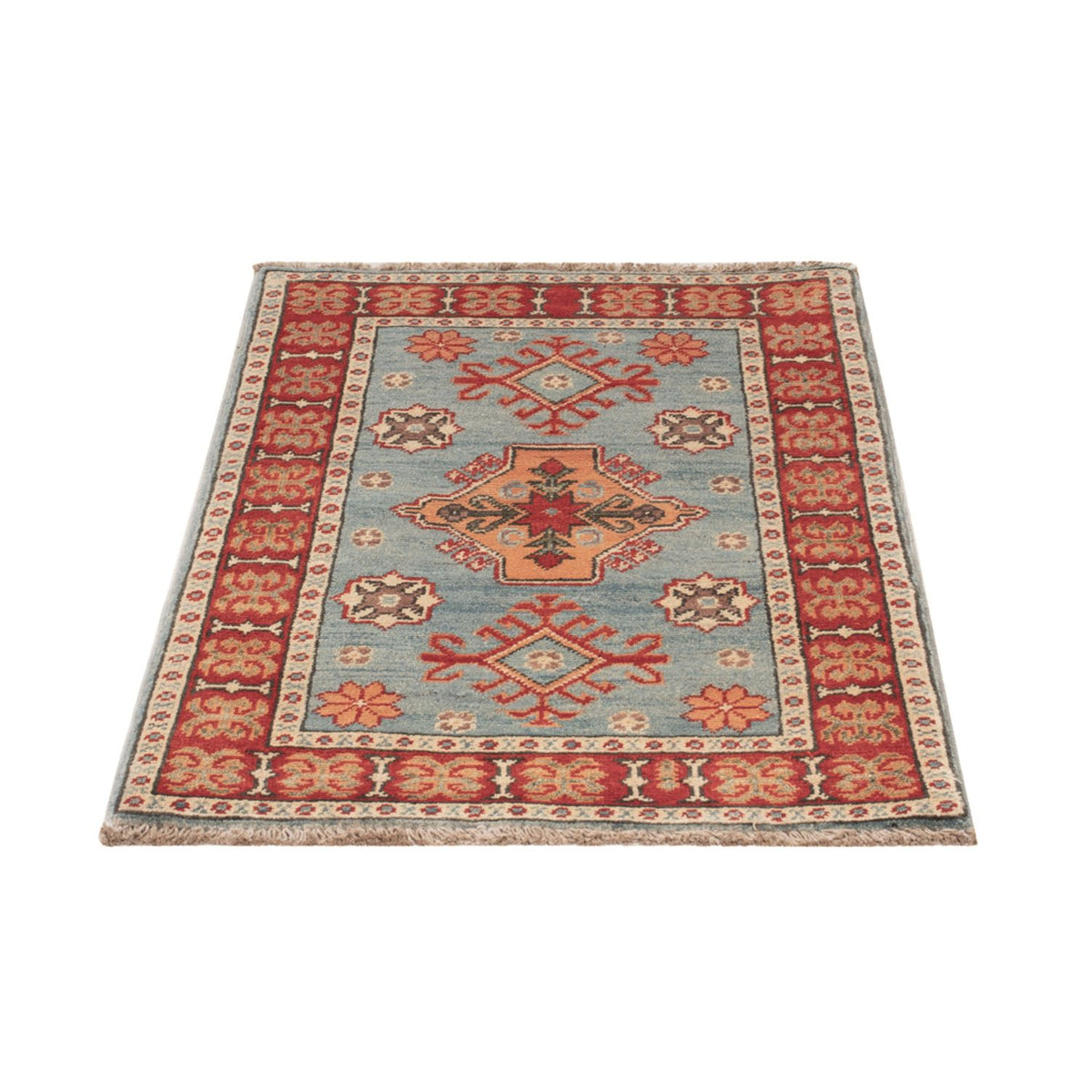 Ziegler Carpet - Kazak - 88 x 59 cm - ljusblå