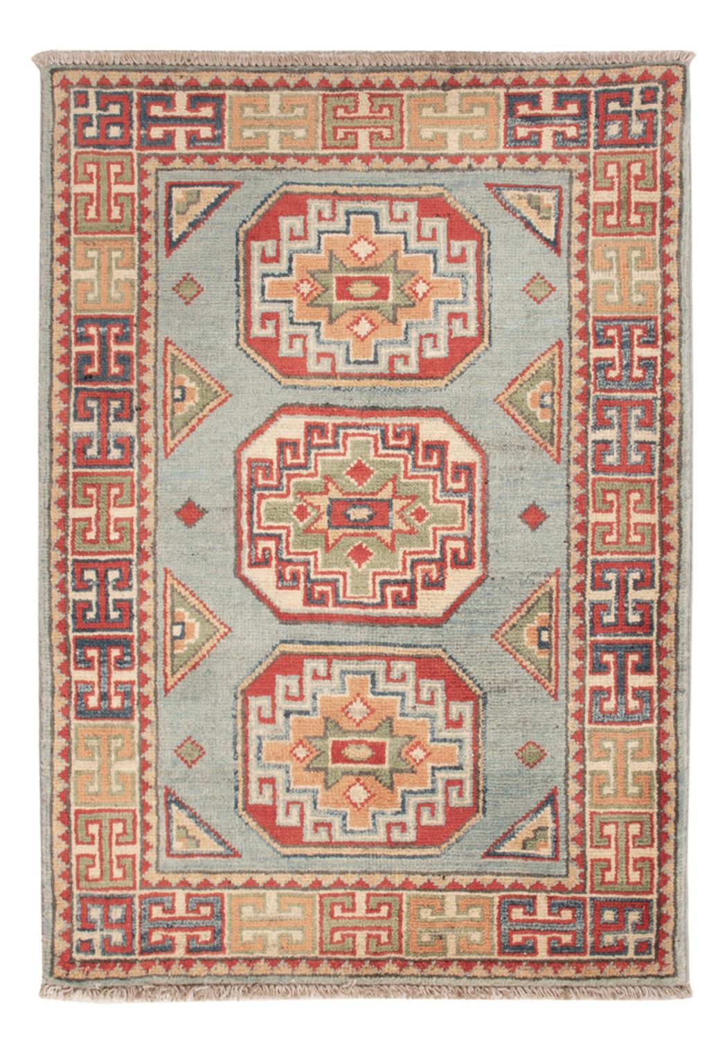 Ziegler Carpet - Kazak - 91 x 62 cm - ljusblå