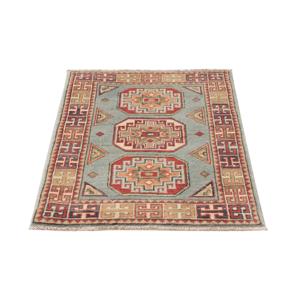 Ziegler Carpet - Kazak - 91 x 62 cm - ljusblå